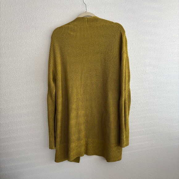 Lululemon Cashlu Knit Sweater Wrap Cardigan In Auric Gold - Picture 7 of 9